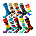Assorted Bundle #35 // Novelty Crew Socks // 10 Pack