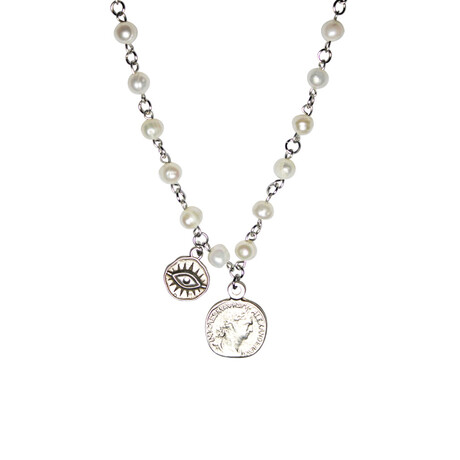 The Pearl Coins Necklace