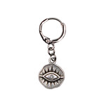 Evil Eye Coin Earring