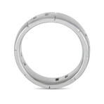 Hermes // 18K White Gold H Band Ring // Ring Size: 6.5 // Estate