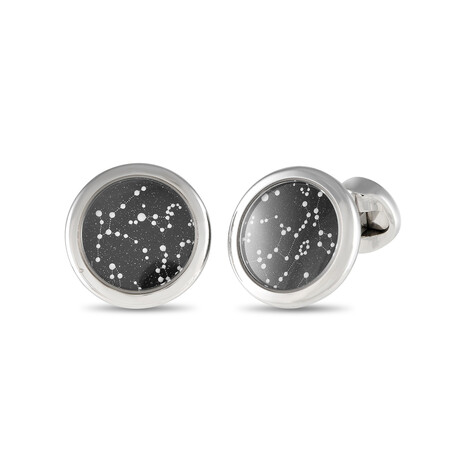 Van Cleef & Arpels // 18K White Gold Constellation Cufflinks // Estate