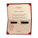 Cartier // Trinity 18K Yellow Gold + 18k White Gold + 18k Rose Gold Diamond Ring // Ring Size: 5 // Estate