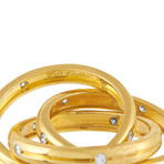 Cartier // Constellation 18K Yellow Gold Diamond Trinity Ring // Ring Size: 5.25 // Estate