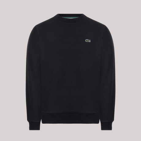 Round Neck Sweatshirt // Black (S)