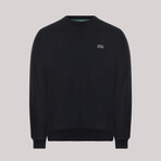 Round Neck Sweatshirt // Black (XL)