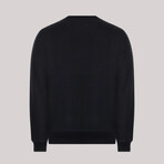 Round Neck Sweatshirt // Black (2XL)