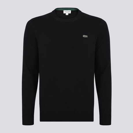 Round Neck Pullover // Black (S)