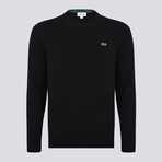 Round Neck Pullover // Black (M)