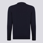 Round Neck Pullover // Navy (M)