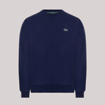 Round Neck Sweatshirt // Navy (L)