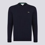 Round Neck Pullover // Navy (M)