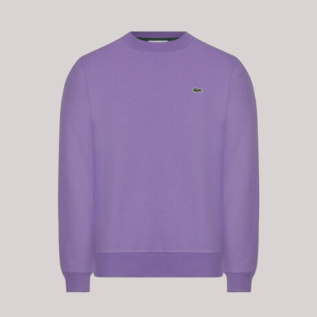 Round Neck Sweatshirt // Purple (S)