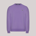 Round Neck Sweatshirt // Purple (M)