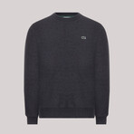 Round Neck Sweatshirt // Anthracite Melange (L)