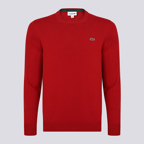 Round Neck Pullover // Red (S)