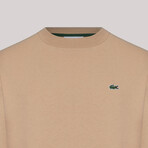 Round Neck Sweatshirt // Beige (M)