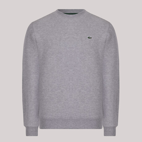 Round Neck Sweatshirt // Gray Melange (S)