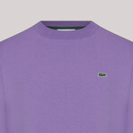 Round Neck Sweatshirt // Purple (L)