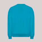 Round Neck Sweatshirt // Blue (XL)