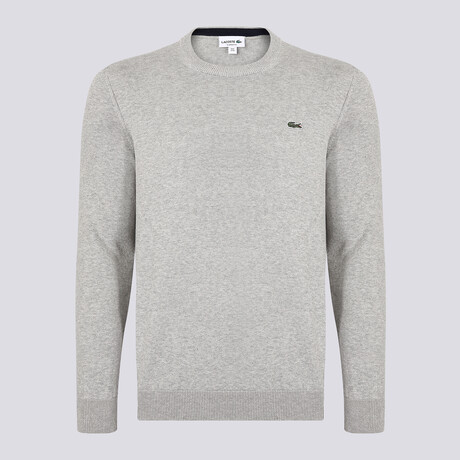 Round Neck Pullover // Gray (S)