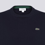 Round Neck Pullover // Navy (S)