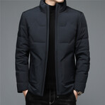 Duck Down Fill Jacket // Dark Gray (M)