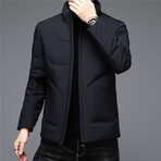 Duck Down Fill Jacket // Dark Gray (M)