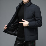 Duck Down Fill Jacket // Dark Gray (M)