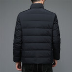 Duck Down Fill Jacket // Dark Gray (M)