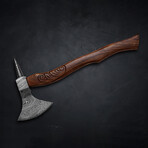Damascus Axe with Bit