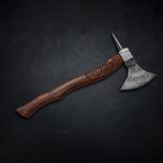 Damascus Axe with Bit