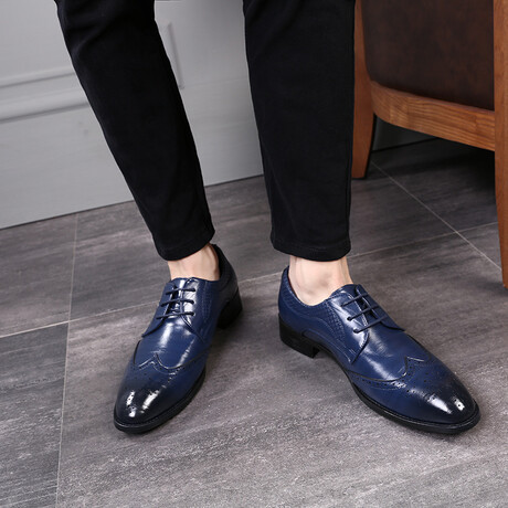 Wingtip Oxford // Blue (Euro: 40)