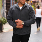 Comfortable Fleece Jacket // Smoked (M)