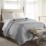 Micro Flannel® 7 Layers of Warmth® Electric Blanket // Greystone (Twin // 85x66)