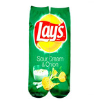 Sour Cream & Onion Lay's Socks