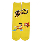 Yellow Cheetos Socks