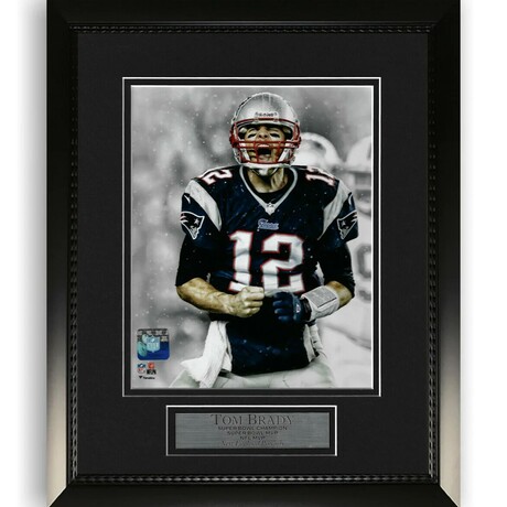 Tom Brady // New England Patriots // Unsigned Framed Photograph