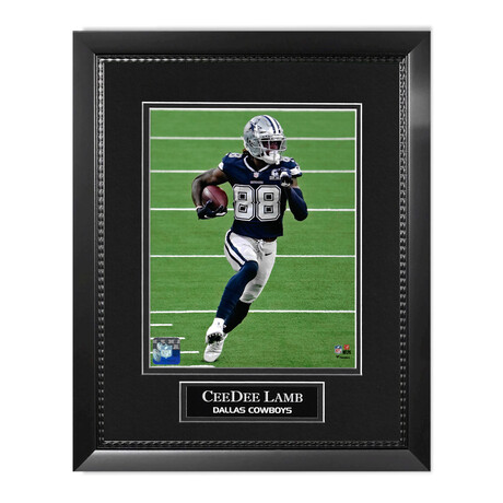 CeeDee Lamb // Dallas Cowboys // Photograph + Framed