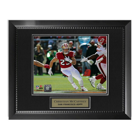 Christian McCaffrey // San Fransisco 49ers // Photograph + Framed