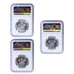 1965, 1966, 1967 Kennedy Half Dollar // Special Mint Set // NGC Cerftified MS67