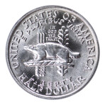 1936 Wisconsin Commemorative Half Dollar // PCGS Certified MS65 // Deluxe Collector's Pouch