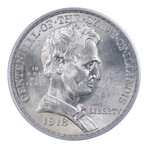 1918 Lincoln Commemorative Half Dollar // PCGS Certified MS64 // Deluxe Collector's Pouch