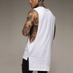 Long Tank Top // White (M)