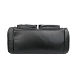 034 Bowling Leather Bag // Black