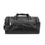 034 Bowling Leather Bag // Black