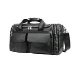 034 Bowling Leather Bag // Black