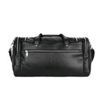 035 Bowling Leather Bag // Black