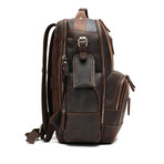 040 Backpack Leather Bag // Light Brown