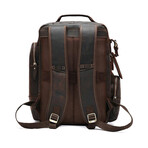 040 Backpack Leather Bag // Light Brown