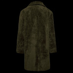 Teddy Coat // Green (M)